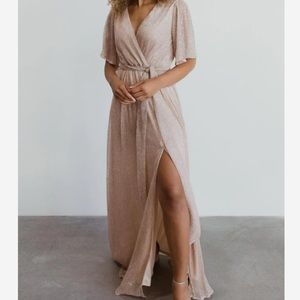 Baltic Born Champagne Grace Sparkle Gown